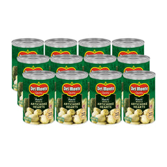Del Monte whole artichoke hearts front packaging shows brand and value