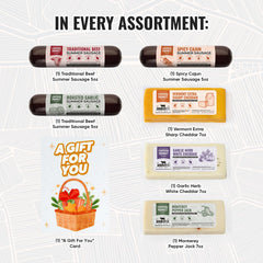 Deli Direct three cheese blocks displaying complementary tasting options