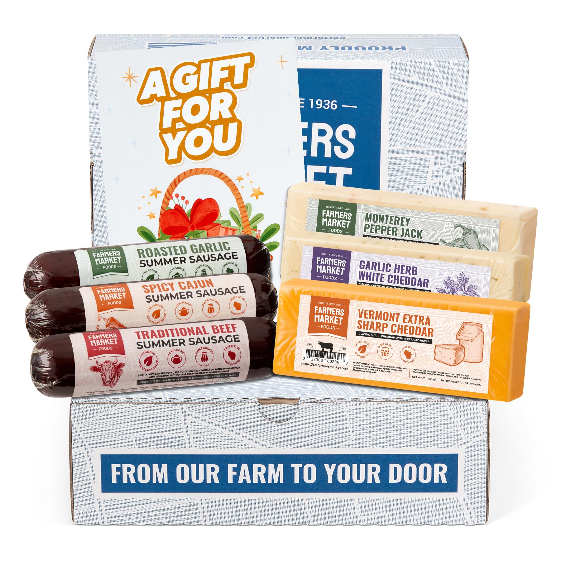 Deli Direct front packaging showing gift-ready presentation and variety