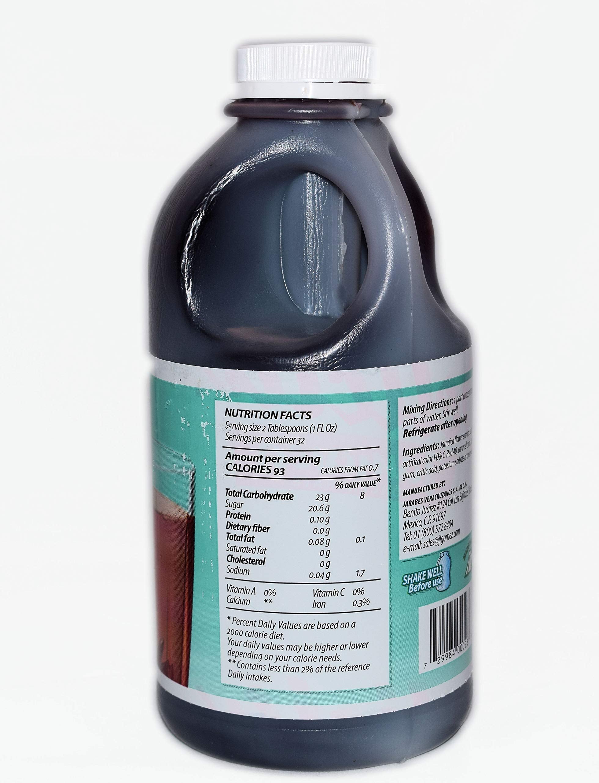 DELICIA bottle next to a glass shows scale and batch-making convenience benefit