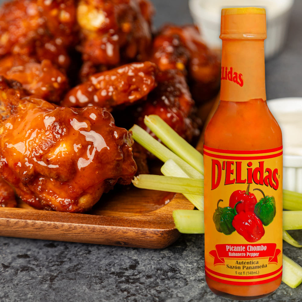 D'ELidas drizzled on grilled chicken emphasizing flavor boost and balanced habanero heat