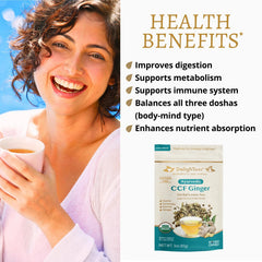 DelighTeas arranged organic ingredients highlighting clean sourcing and quality