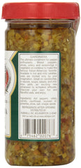 Dell'Alpe giardinera on a sandwich, adding spicy tang and visual appeal to meals
