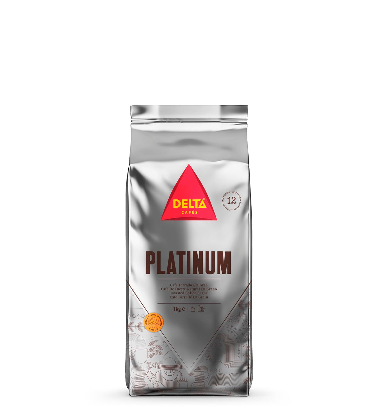 Delta Cafés front packaging showing 35.2oz bag and brand for confident purchase