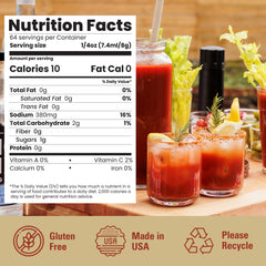 Demitri's bottle side with ingredient list visible for confident ingredient choices