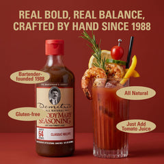 Demitri's label close-up highlighting ingredients and kosher certification benefit
