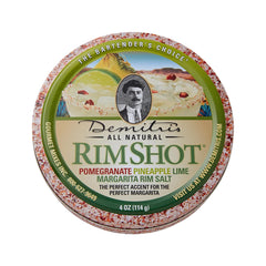 Demitri's front tin showing label and 4 oz size, ideal for gifting