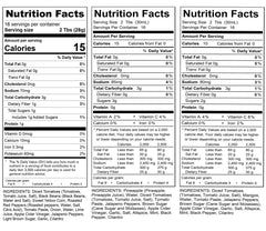 Dennis' jar label closeup highlighting ingredients and all‑natural claim for buyer confidence