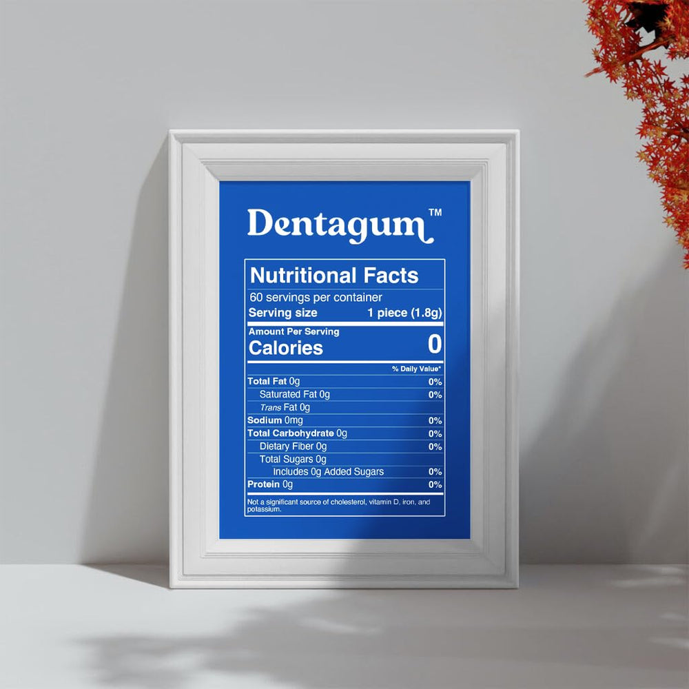 Dentagum after-meal scene showing brand supporting on-the-go oral care