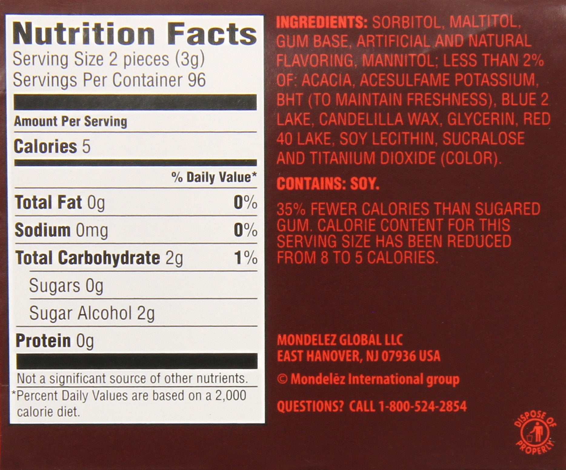 Person chewing Dentyne Fire gum to freshen breath and enjoy warm cinnamon flavor