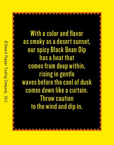 Desert Pepper close-up of chunky black bean texture highlighting fresh ingredients
