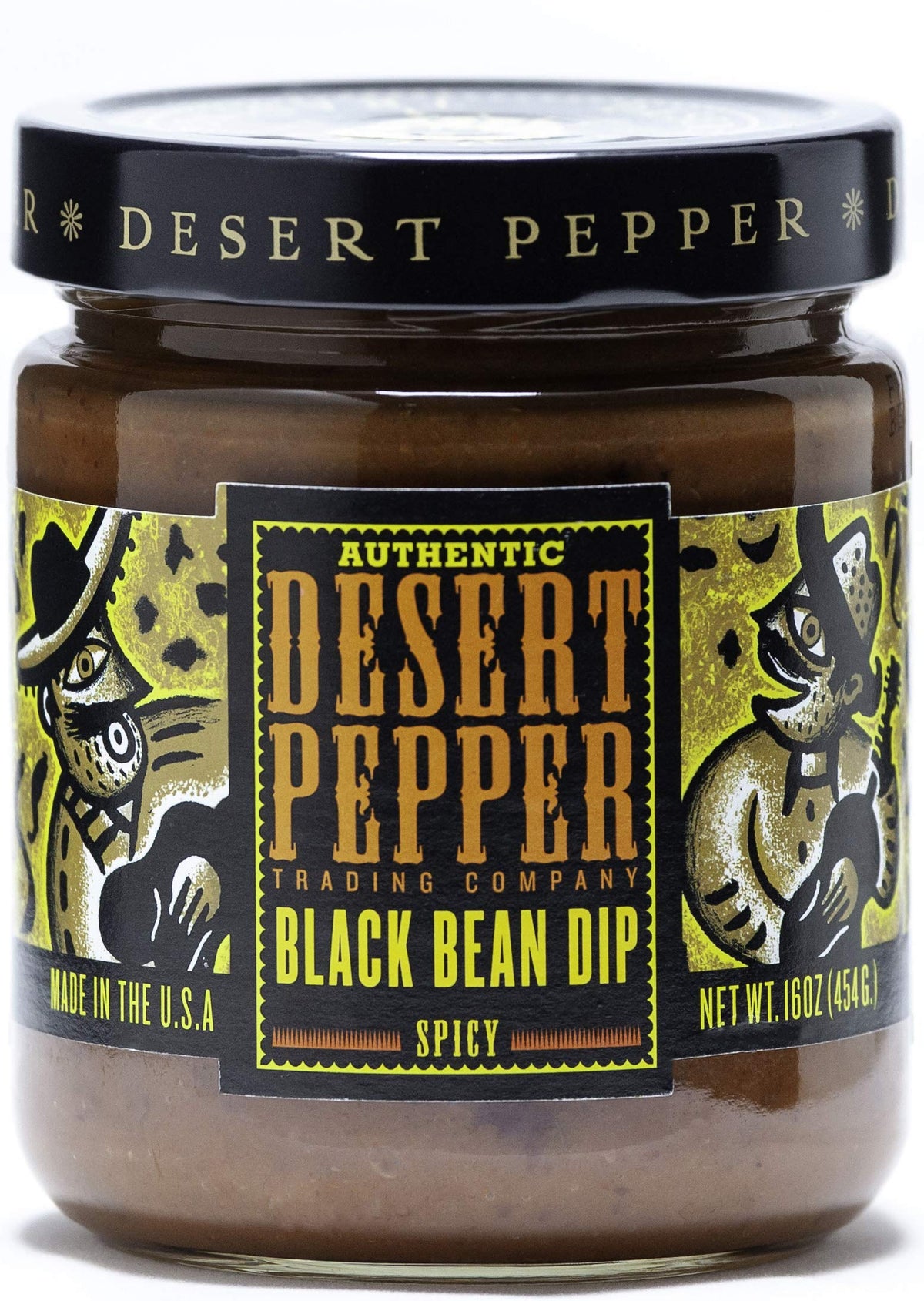Desert Pepper front jar shot showing label and serving suggestion benefit clarity