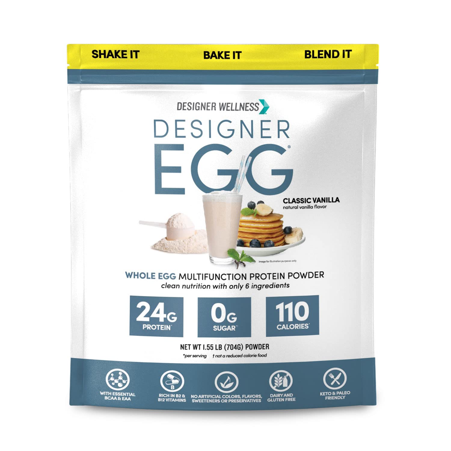 Designer Wellness front jar image showing product packaging and branding benefit