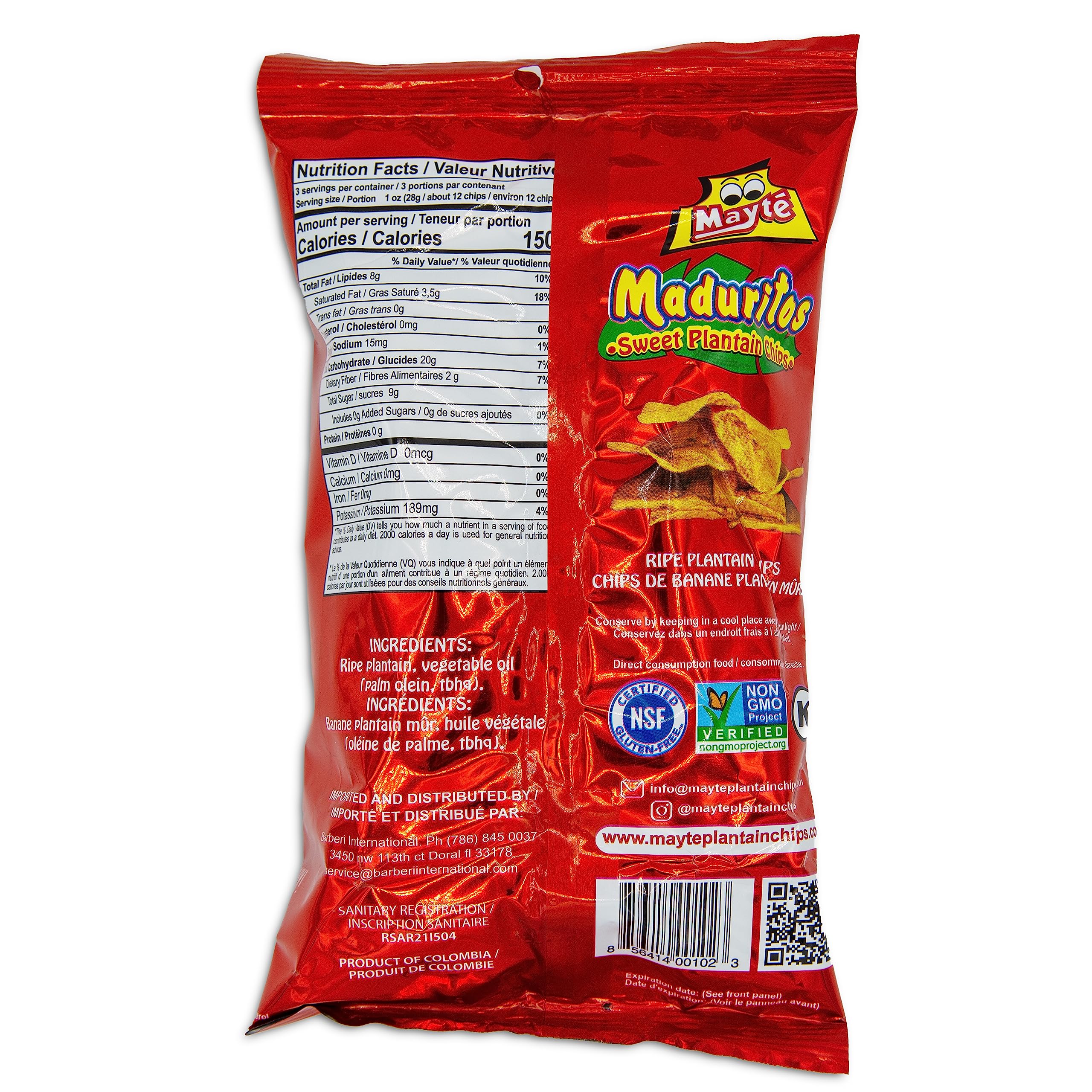 Despensa Colombiana open bag poured into bowl, convenient serving and easy shareability shown