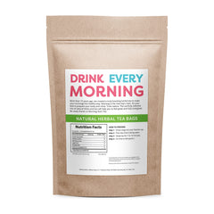 Detox Skinny Herb Tea two tea bags with visible natural ingredients for convenience