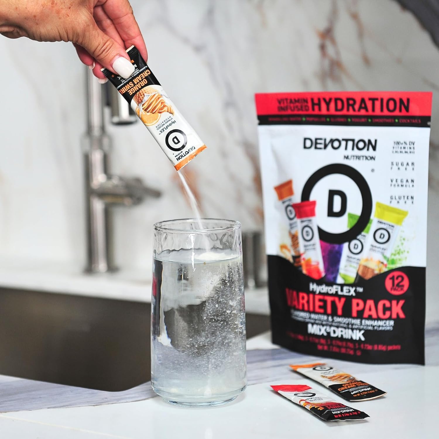 Devotion Nutrition used in popsicle making illustrating versatile serving ideas