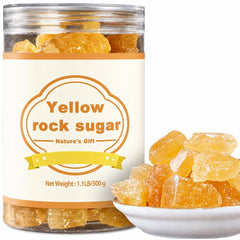 DGYLHBJ jar front packaging showing natural amber crystals and resealable lid benefit freshness