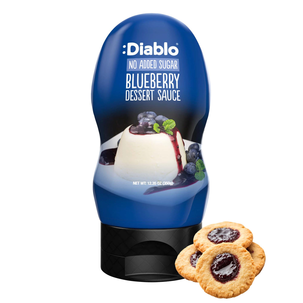 Diablo front packaging showing label and 350g bottle, clear pantry-friendly benefit