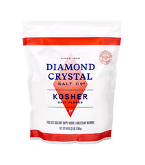 Diamond Crystal 3-pound pouch front view showing brand and resealable packaging benefit