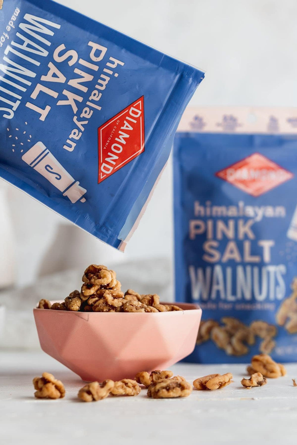 Diamond of California walnuts used in baking adding texture and flavor