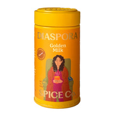 Diaspora Co front packaging showing blend and brand, clear ingredient callout benefits