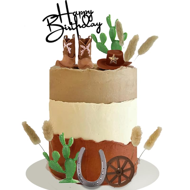 DiDida styled cake in Western setting enhancing party presentation