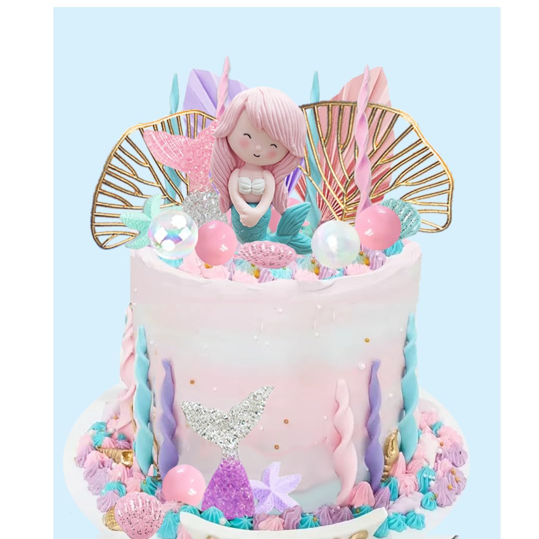 DiDida mermaid front figure on cake adding charm