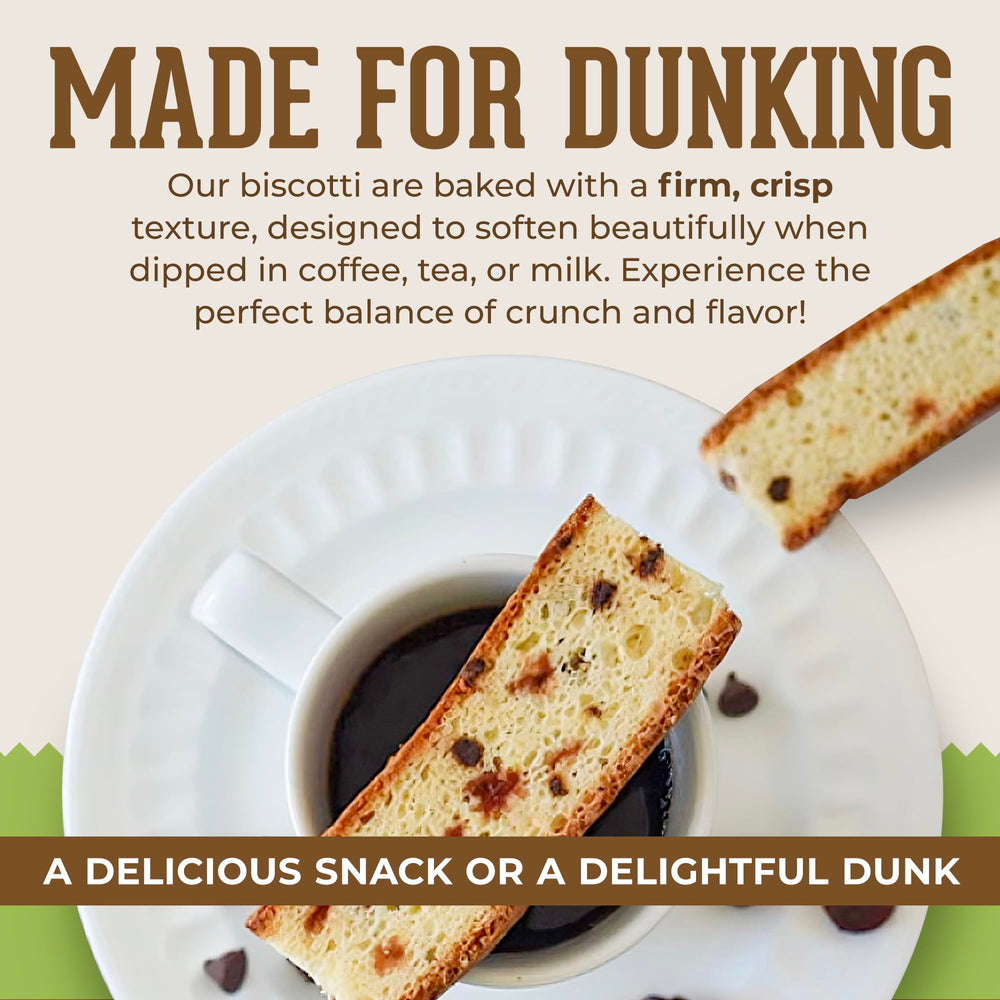 DIJAS biscotti served with coffee showing ideal pairing and aroma