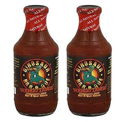 Dinosaur Wango Tango front bottle shows flavor and quick serving inspiration