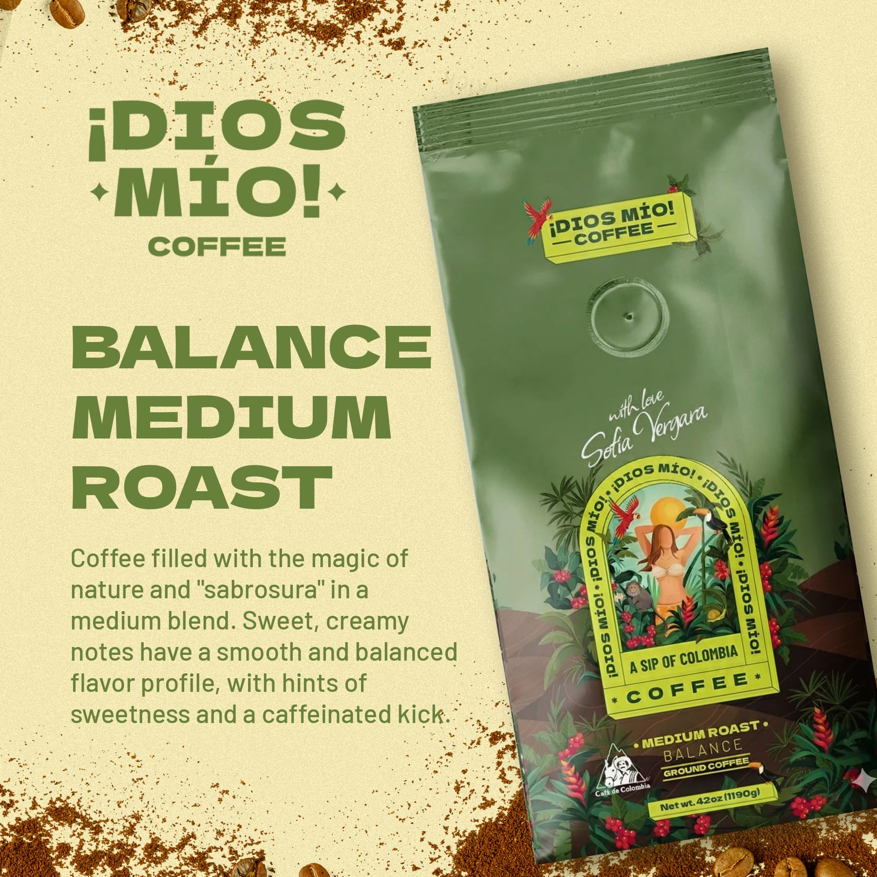 Dios Mio pour-over brew setup showcasing easy home brewing and balanced flavor
