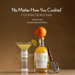 Dirty Pelican mixer being poured to make a margarita quickly