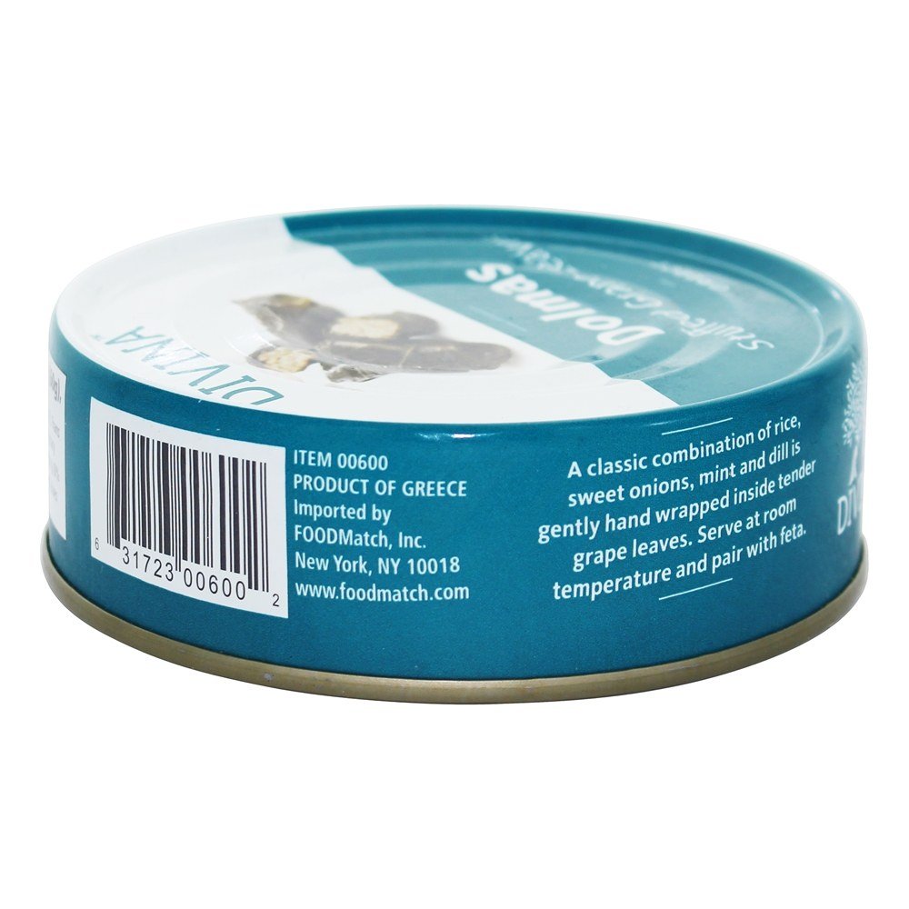 Divina jar beside lemon and pita for scale and serving suggestion benefit