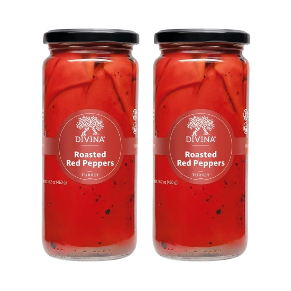 DIVINA front jar packaging showing two-pack and label, convenient pantry staple
