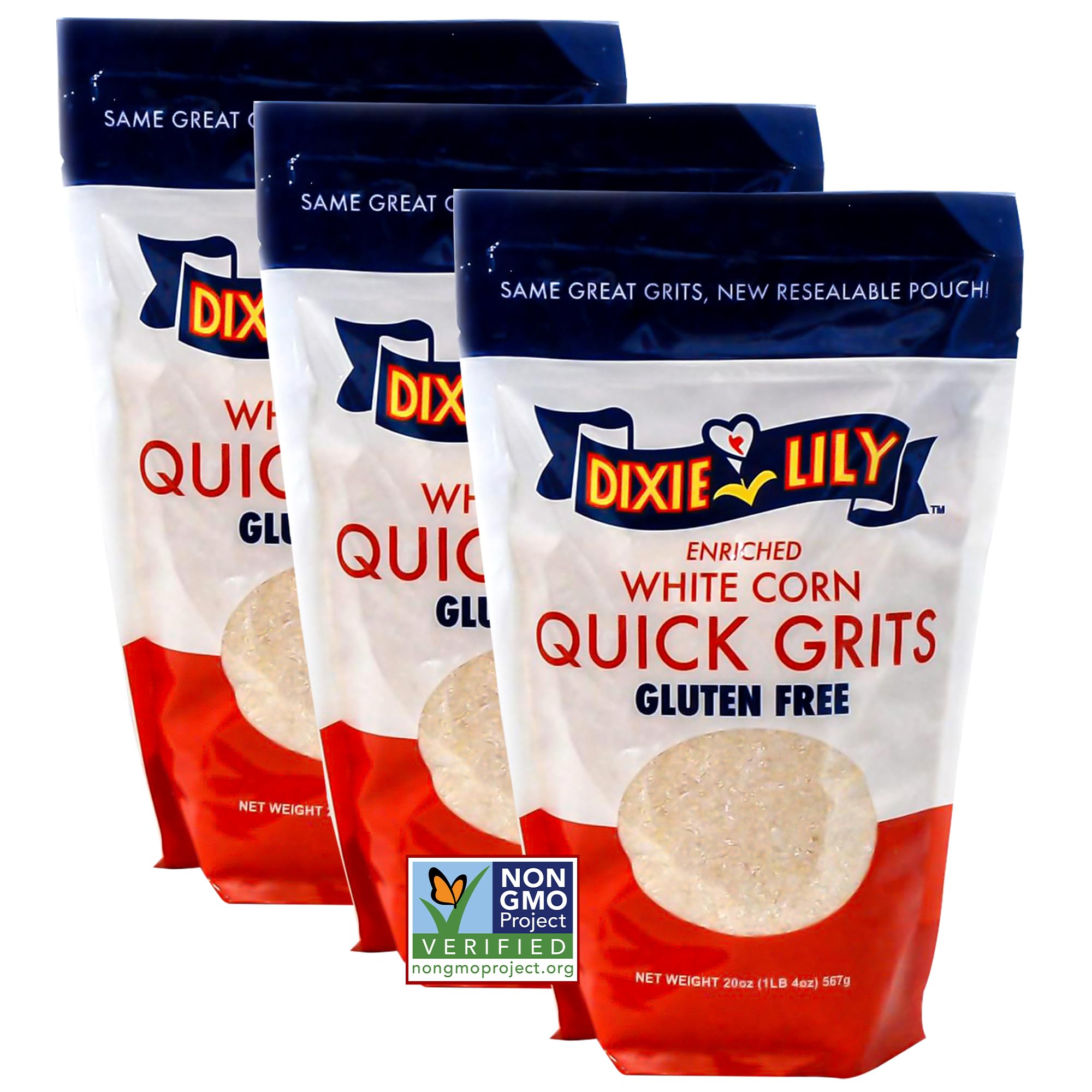 Dixie Lily front packaging showing product and convenience benefits