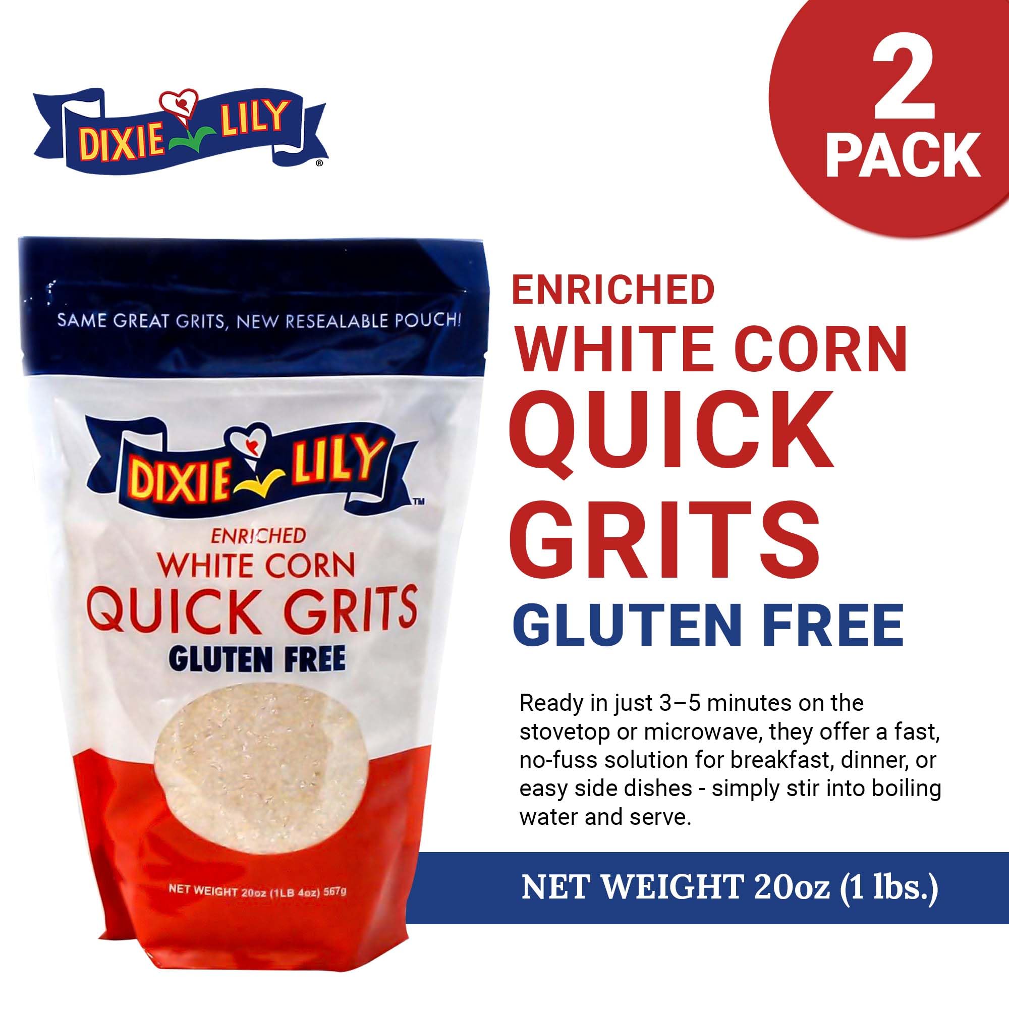 Dixie Lily prepared bowl with butter showing quick creamy meal benefit