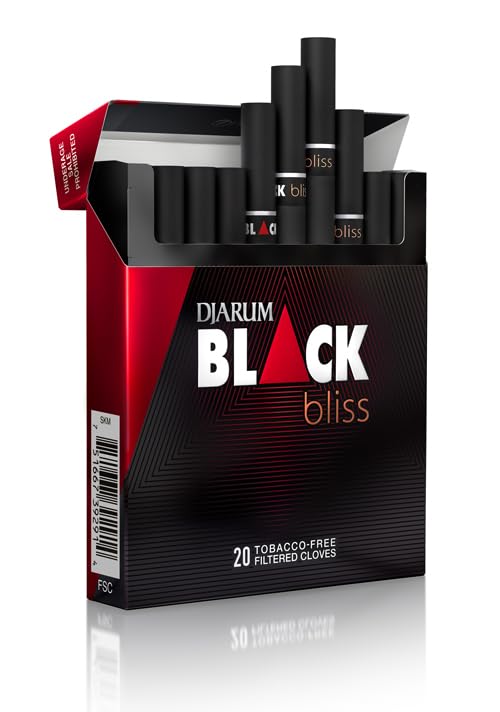 The Frugal Smoker djarum black emerald cool tip detail showing refreshing sensation benefit