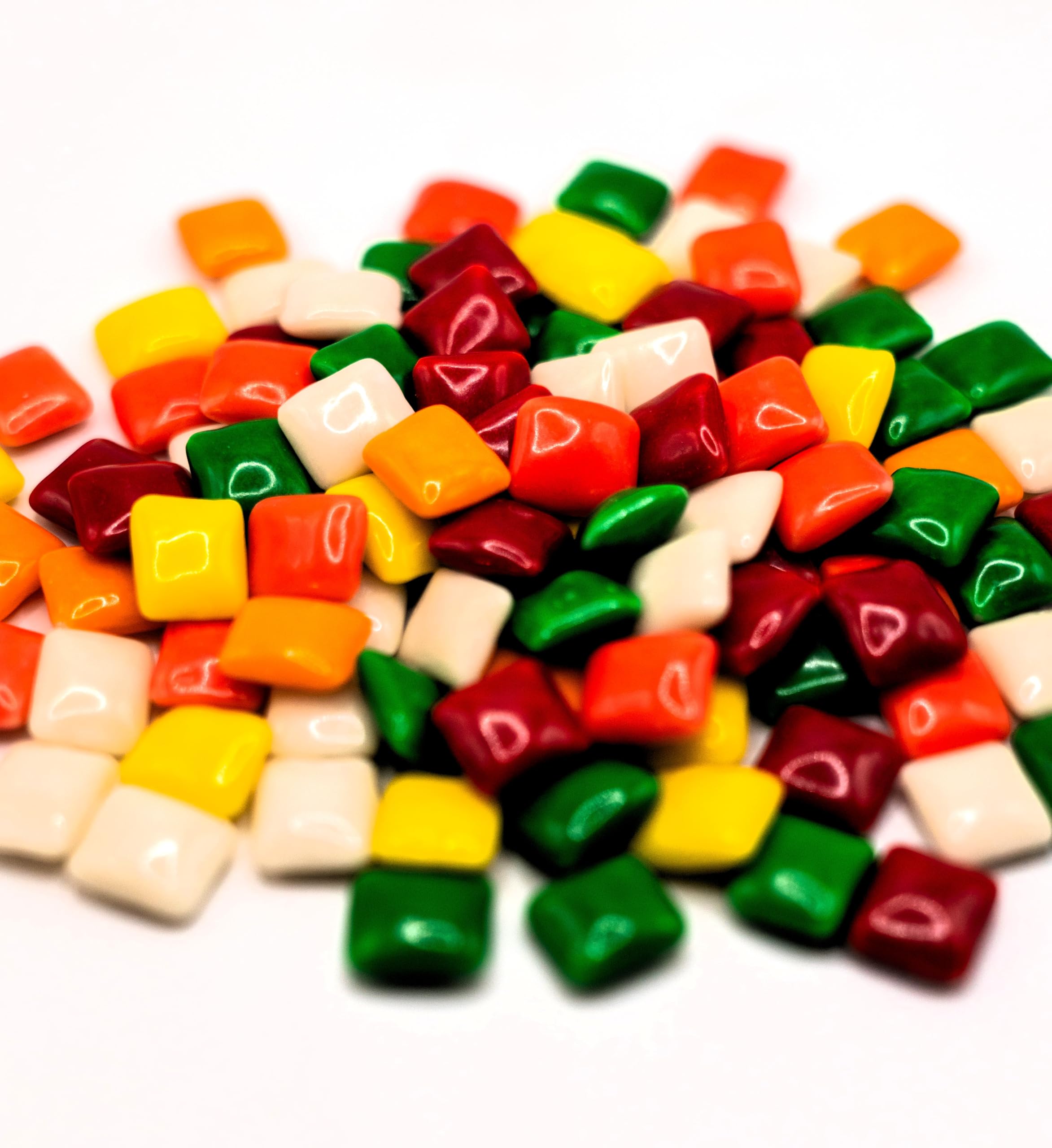 DM Sweets pieces filling a vending machine highlighting resale use