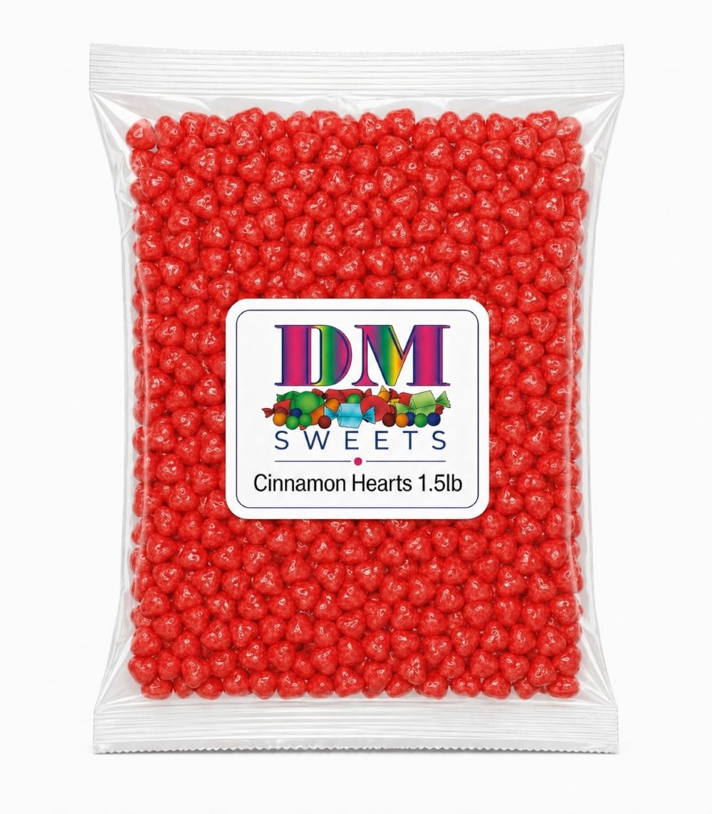 DM Sweets close-up of glossy shell texture highlighting crunchy bite quality