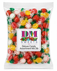 DM Sweets close-up striped candy highlighting bright colors and texture