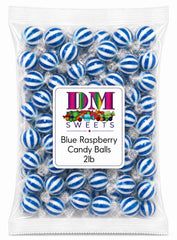 DM Sweets close-up texture of a candy ball showing glossy finish and long-lasting flavor