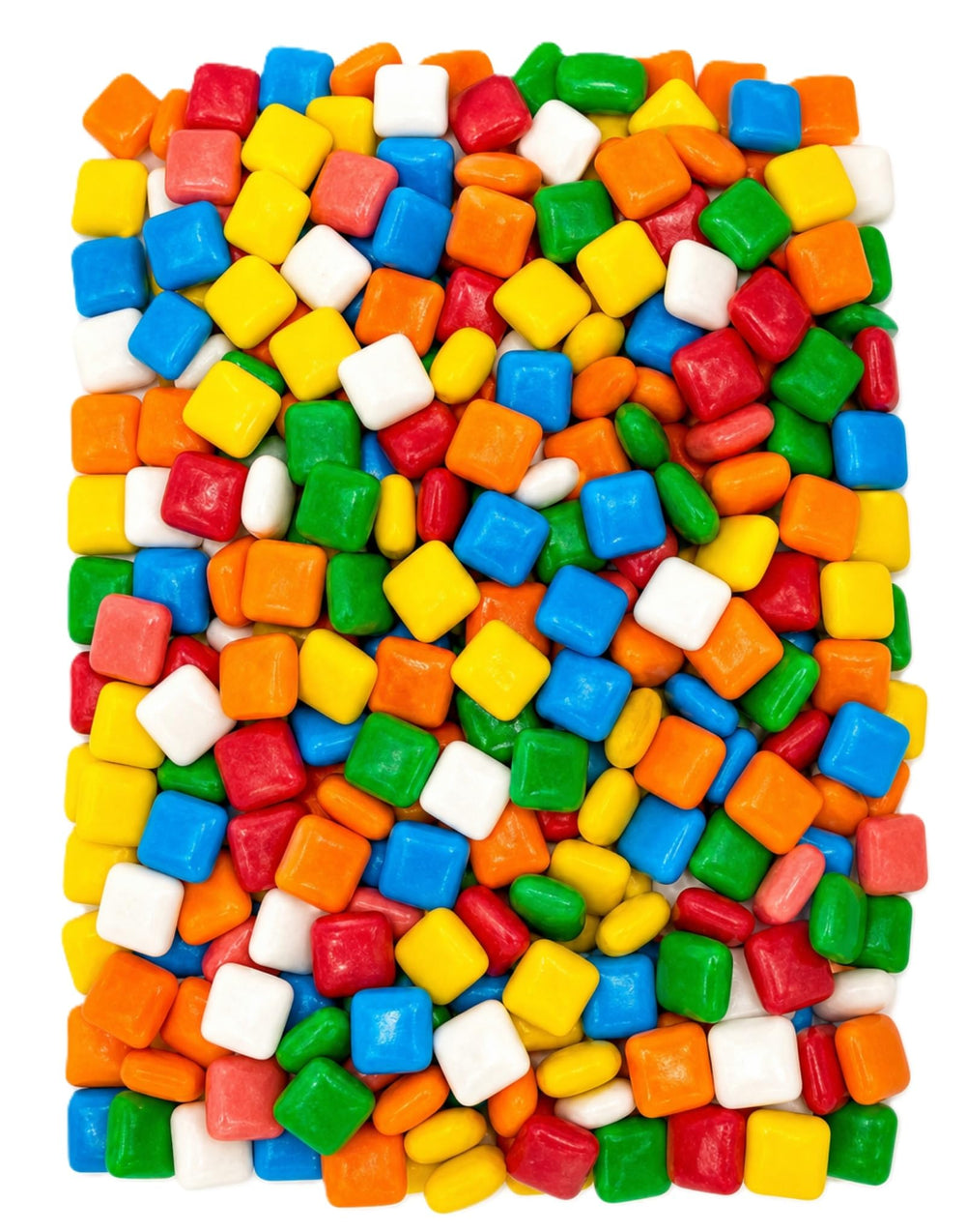 DM Sweets assorted rainbow gum spread highlighting variety and appeal