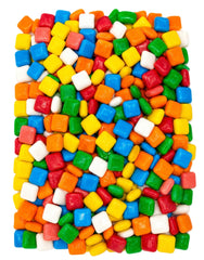 DM Sweets assorted rainbow gum spread highlighting variety and appeal