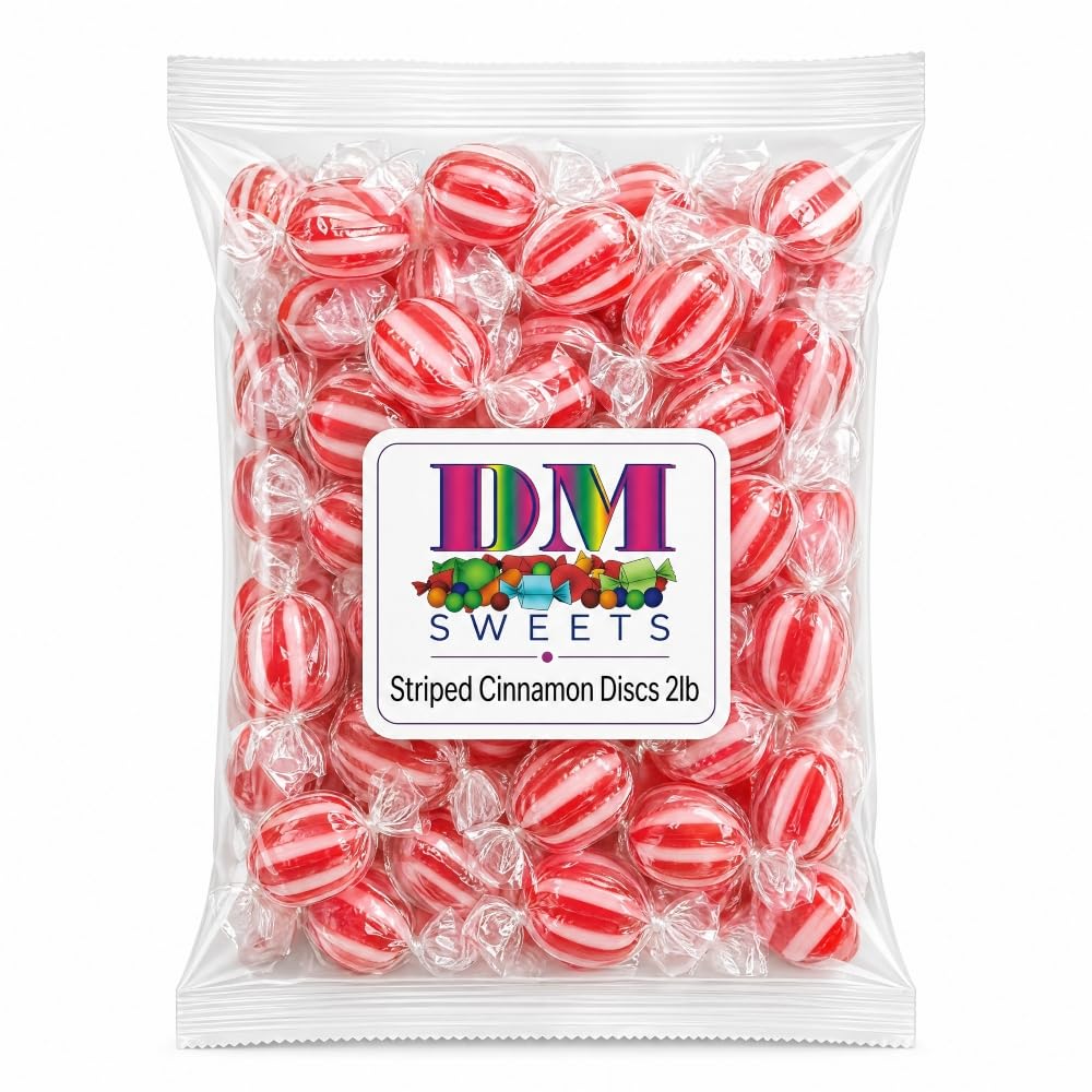DM Sweets close-up of disc texture highlighting long-lasting crunch