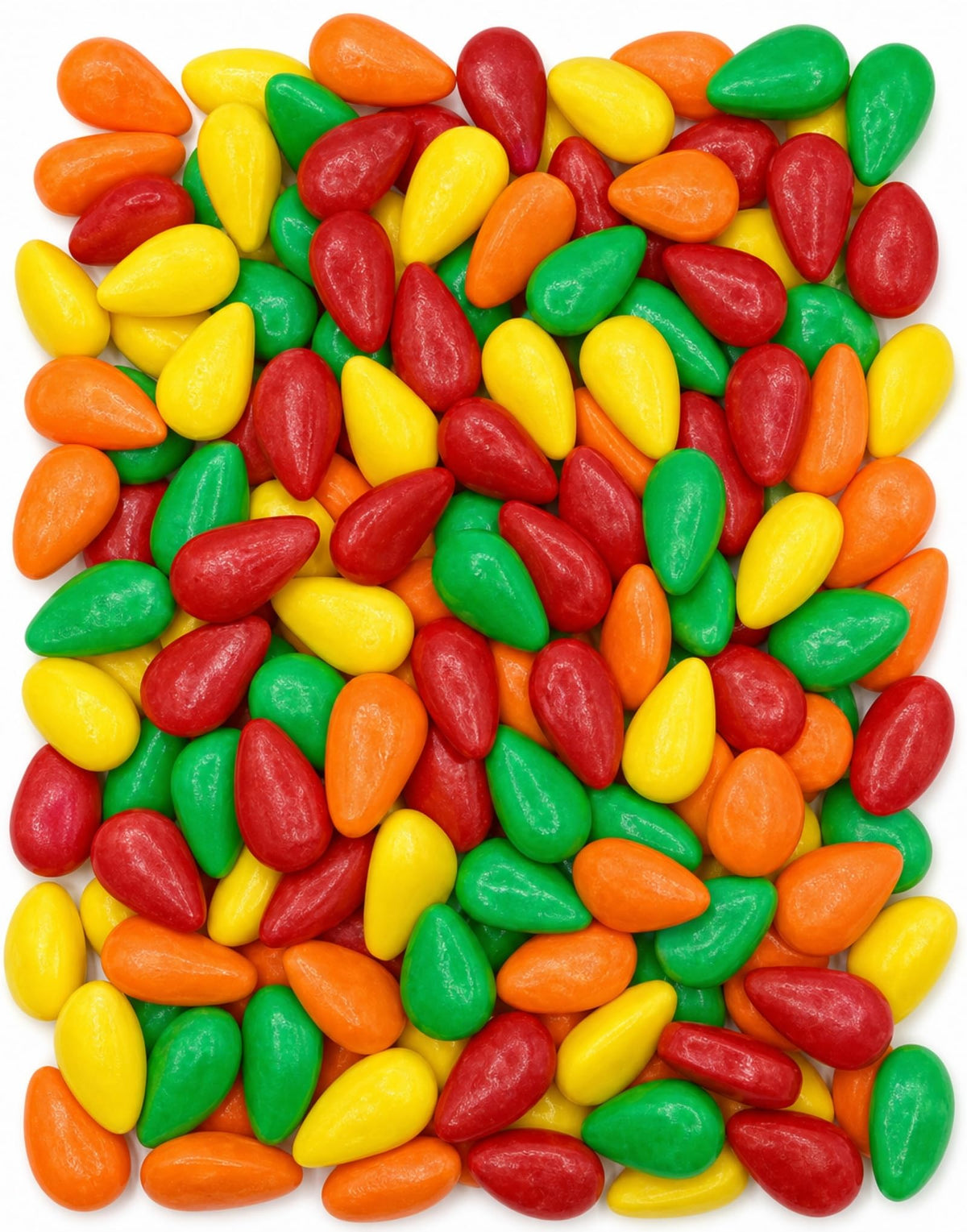 DM Sweets front packaging showing colorful 1 lb bag and convenience
