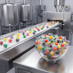 DM Sweets colorful pile of jawbreakers for vibrant party appeal