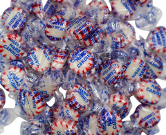 DM Sweets mints in a clear bowl ready for guests showing clean presentation and sharing ease