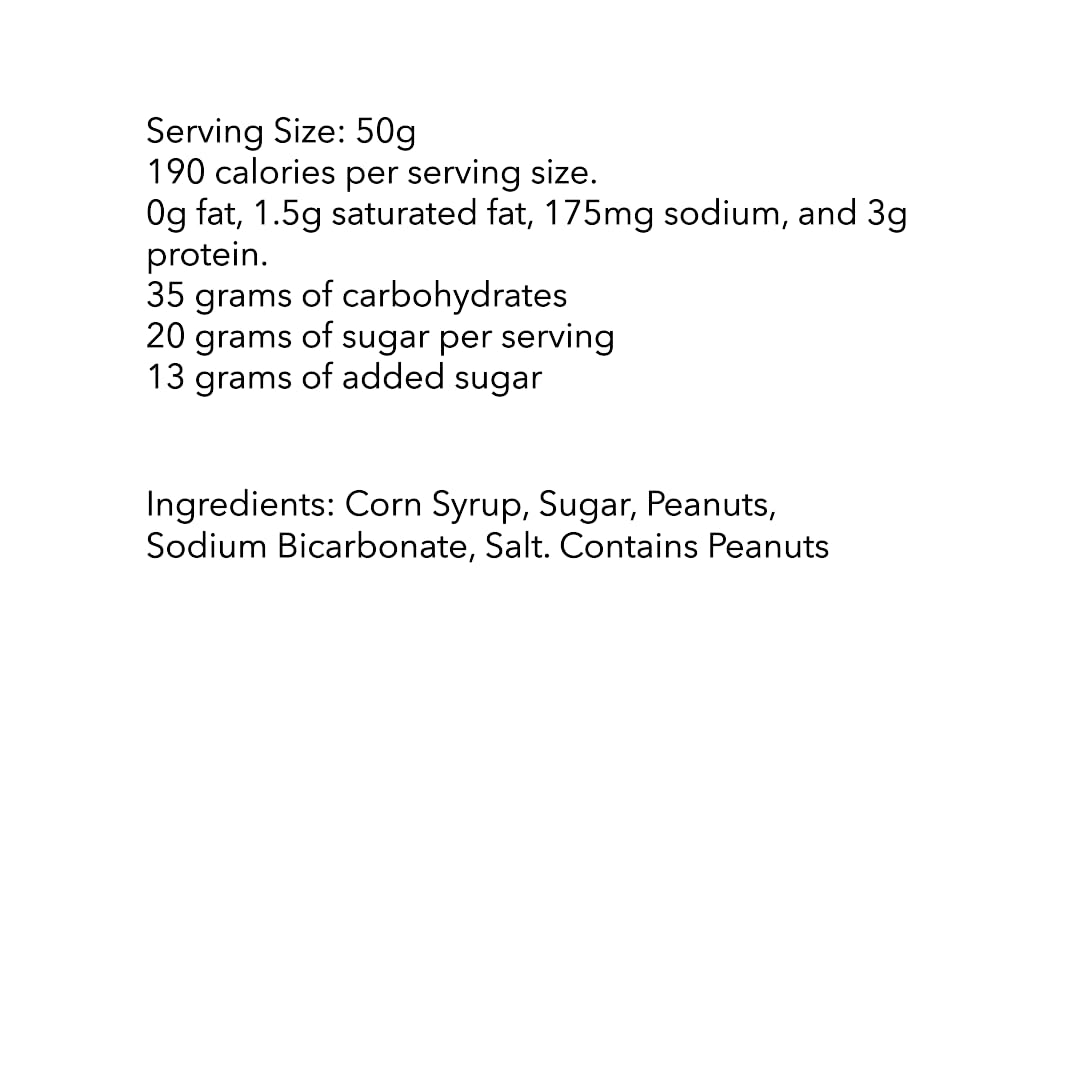 DM Sweets product label and ingredient list emphasizing quality and transparency