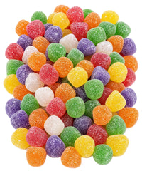 DM Sweets front-of-bag showing 2.5 lb bulk spice drops and colorful appeal