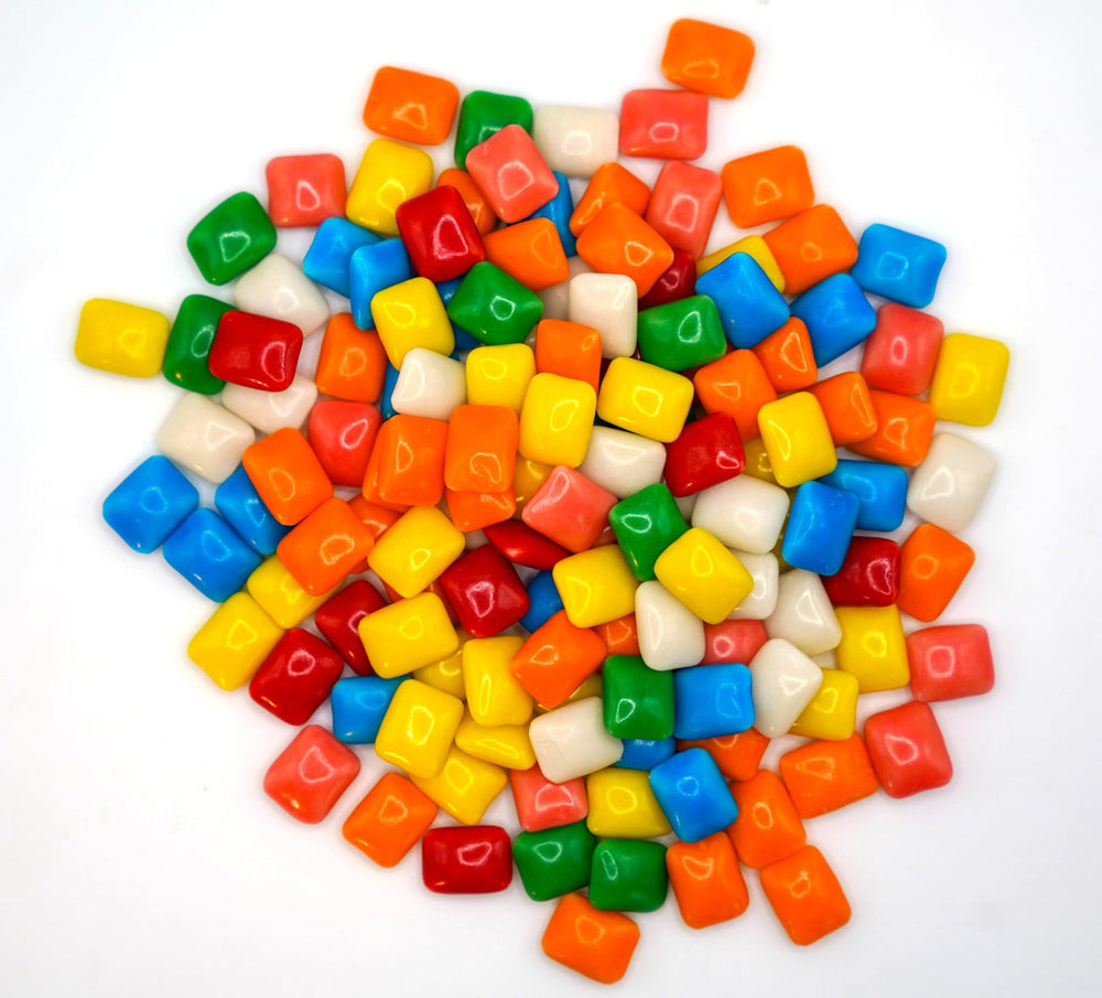 DM Sweets gum pieces ready for vending machines for retail convenience