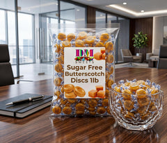 DM Sweets individually wrapped piece detail showing fresh portable convenience